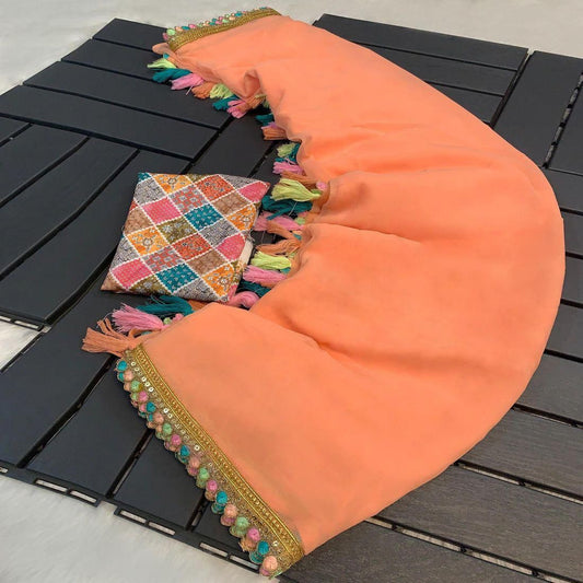 Karinaaz Purple Mysore Silk Saree