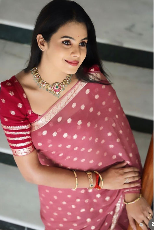 Karinaaz White Cotton Handloom Saree